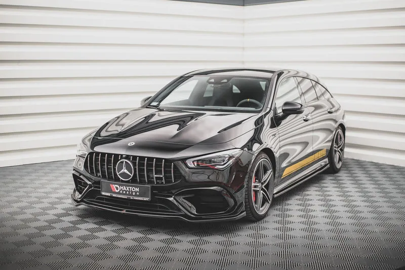 Передний сплиттер V.1 — Mercedes-Benz AMG CLA 45 Aero C118 (2019–2023)