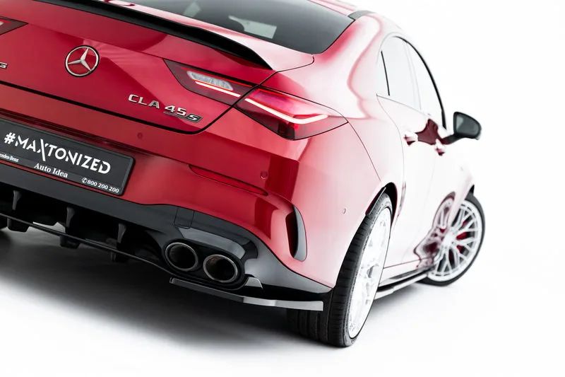 Задние боковые сплиттеры — Mercedes-Benz AMG CLA 45 Aero C118 Facelift (2019–2023)