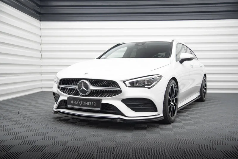 Front splitter V.1 — Mercedes-Benz CLA A35 AMG / AMG-Line C118 (2019–2023)