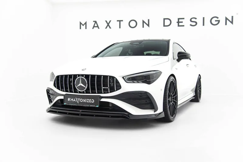 Передний сплиттер — Mercedes-Benz AMG CLA 35 Coupe / Shooting Brake C118 Facelift / X118 Facelift (2023–)