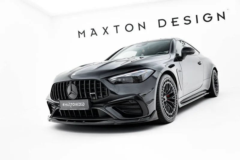 Передний сплиттер V.2 — Mercedes-Benz AMG CLE 53 C236 (2023–)