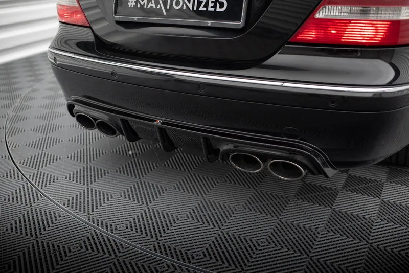 Rear valance — Mercedes-Benz CLK W209 (2002–2009)