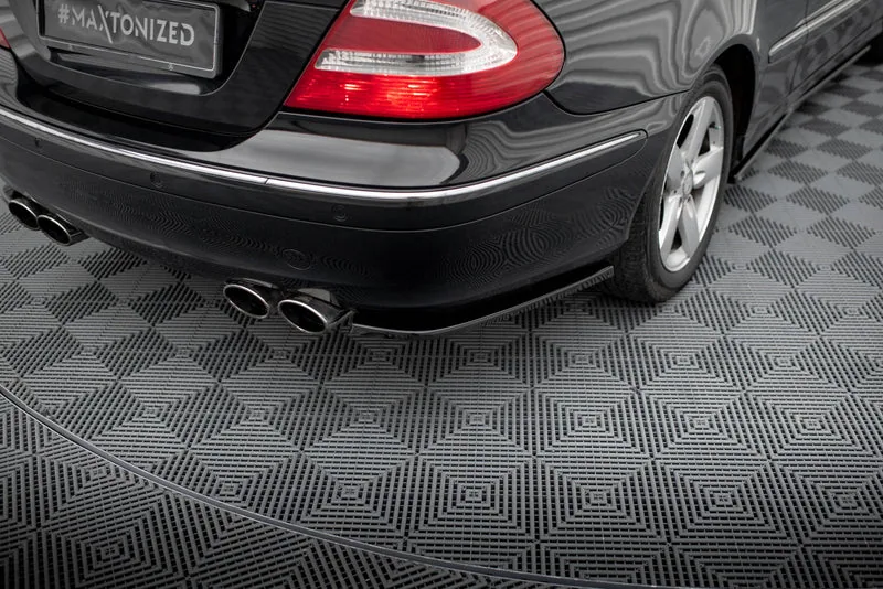 Rear side splitters V.1 — Mercedes-Benz CLK W209 (2002–2009)