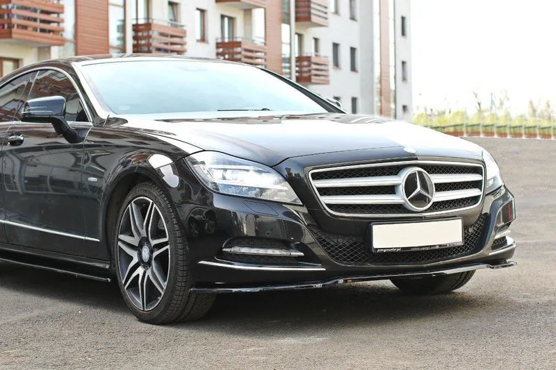 Esisplitter — Mercedes-Benz CLS C218 (2011–2014)