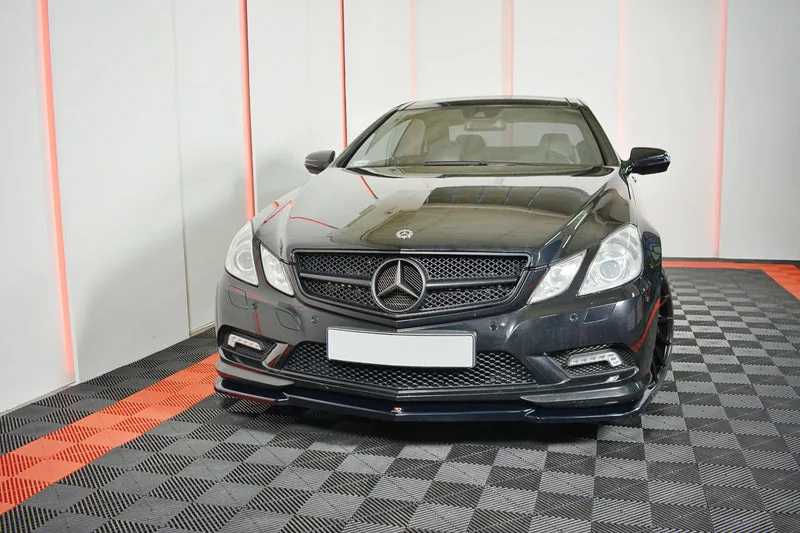 Esisplitter — Mercedes-Benz E-Class W207 Coupe AMG-Line (2009–2012)