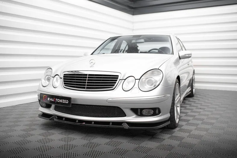 Front splitter — Mercedes-Benz E 55 AMG W211 (2002–2009)