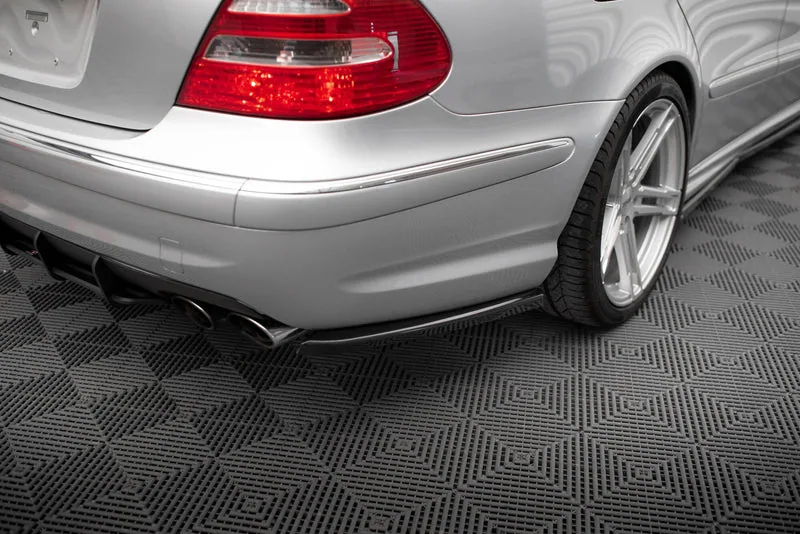 Rear side splitters — Mercedes-Benz E 55 AMG W211 (2002–2009)