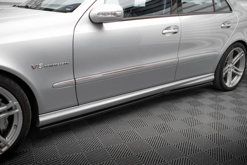 Side skirts — Mercedes-Benz E 55 AMG W211 (2002–2009)