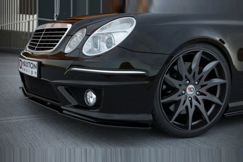 Esisplitter — Mercedes-Benz E W211 AMG Facelift (2002–2009)