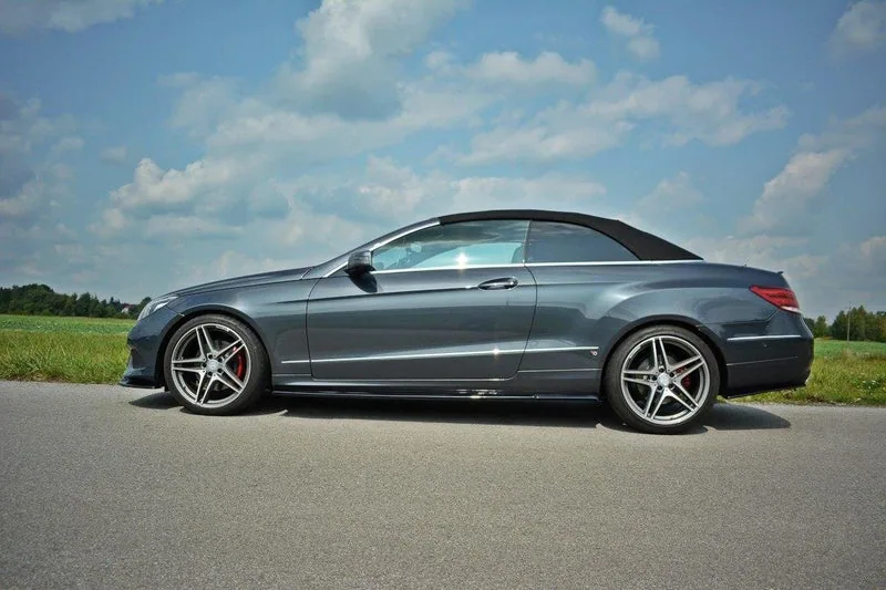 Side skirts — Mercedes-Benz Benz E Coupe / Cabrio C207 Facelift / A207 Facelit (2013–2017)