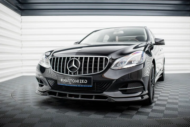 Передний сплиттер — Mercedes-Benz E W212 Facelift (2012–2016)