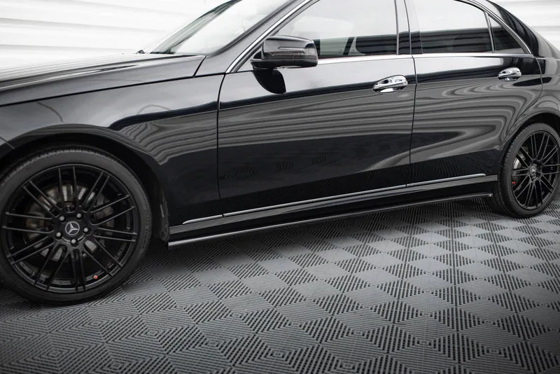 Side skirts — Mercedes-Benz E W212 Facelift (2012–2016)