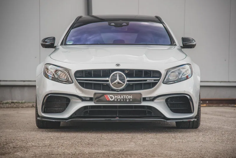 Front splitter V.1 — Mercedes-Benz E63 AMG Estate/Sedan S213/W213 (2016–2021)