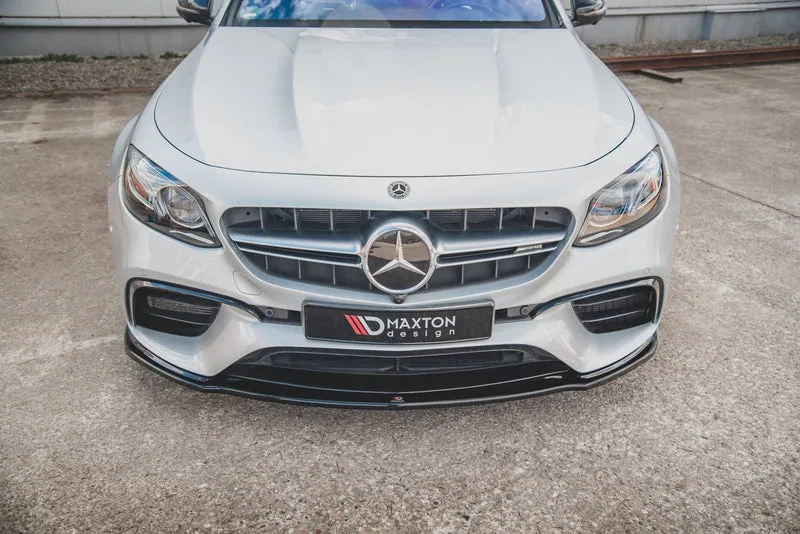 Front splitter V.2 — Mercedes-Benz E63 AMG Estate/Sedan S213/W213 (2016–2021)
