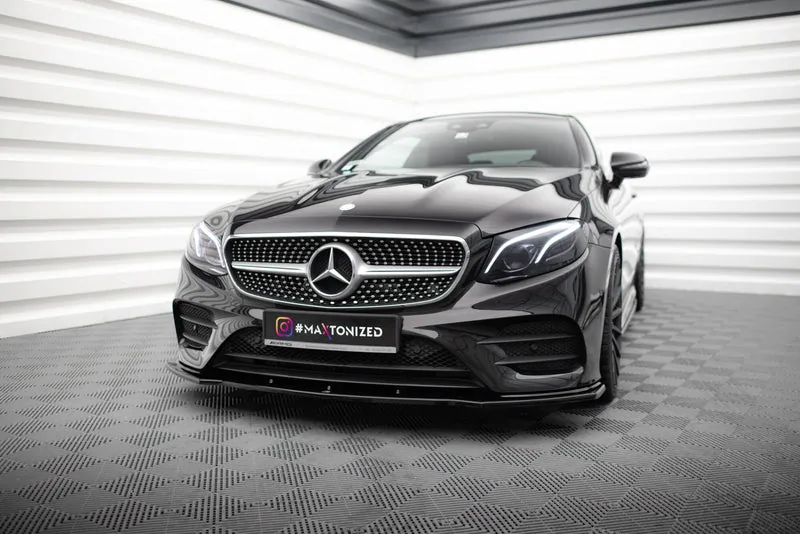 Front splitter V.1 — Mercedes-Benz E-Class W213 Coupe (C238) / Cabriolet (A238) AMG-Line / 53 AMG (2017–2020)