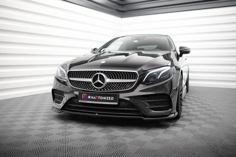Front splitter V.2 — Mercedes-Benz E-Class W213 Coupe (C238) / Cabriolet (A238) AMG-Line / 53 AMG (2017–2020)
