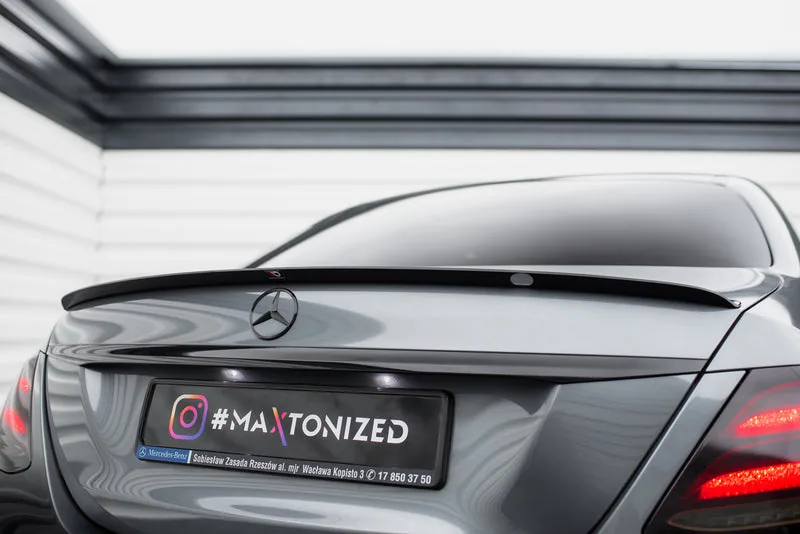 Spoiler cap — Mercedes-Benz E Sedan W213 AMG-Line (2016–2021)