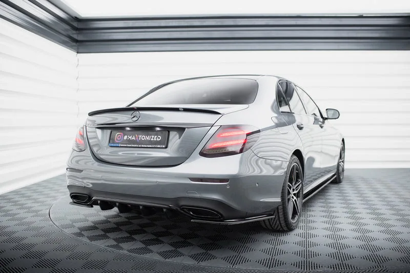 Задний диффузор — Mercedes-Benz E43 AMG / AMG-Line Sedan / Estate W213 / S213 (2016–2021)