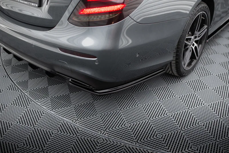 Rear side splitters — Mercedes-Benz E43 AMG / AMG-Line Sedan / Estate W213 / S213 (2016–2021)