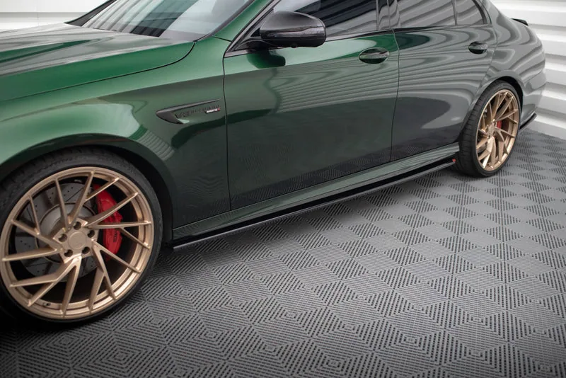 Side skirts — Mercedes-Benz AMG E63 W213 Facelift (2021–2023)