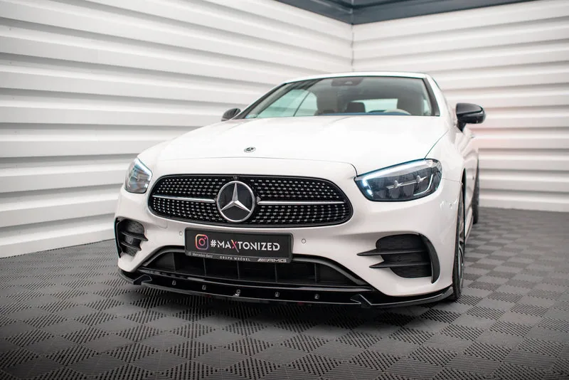 Esisplitter V.2 — Mercedes-Benz E-Class W213 Coupe Facelift (C238 Facelift) / Cabriolet (A238 Facelift) AMG-Line / 53 AMG (2021–2023)