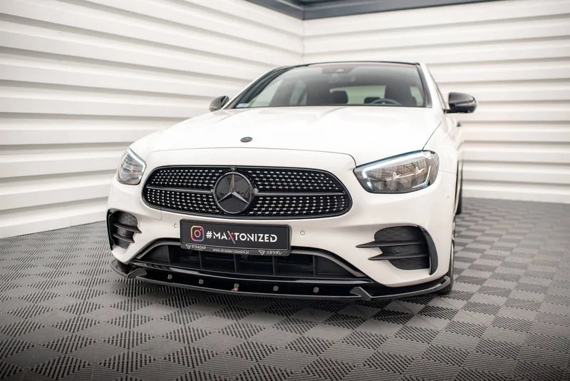 Esisplitter V.2 — Mercedes-Benz E AMG-Line W213 Facelift (2021–2023)