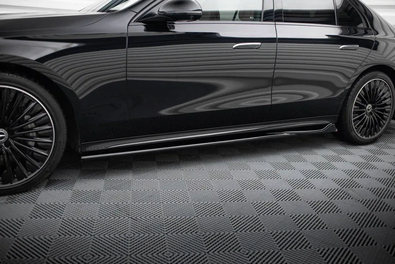 Накладки на пороги — Mercedes-Benz E AMG-Line W214 (2023–)