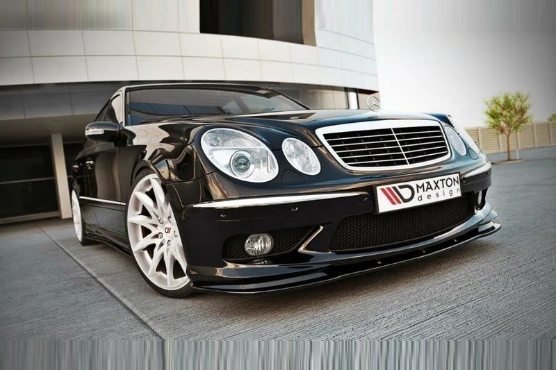 Esisplitter — Mercedes-Benz E W211 AMG (2002–2009)