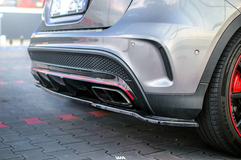 Rear splitter — Mercedes-Benz GLA 45 AMG (2014–2017)