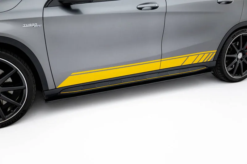 Side skirts V.1 — Mercedes-Benz GLA 45 AMG (2014–2017)