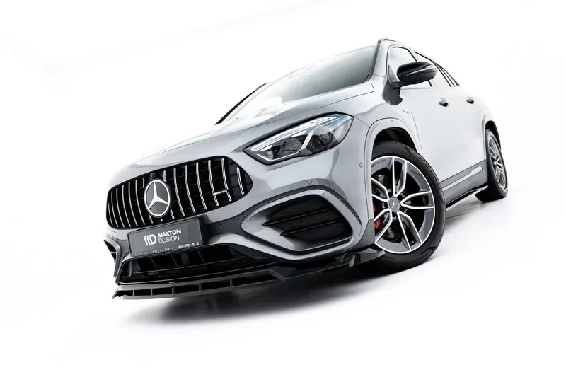 Передний сплиттер V.1 — Mercedes-Benz AMG GLA 35 H247 Facelift (2023–)