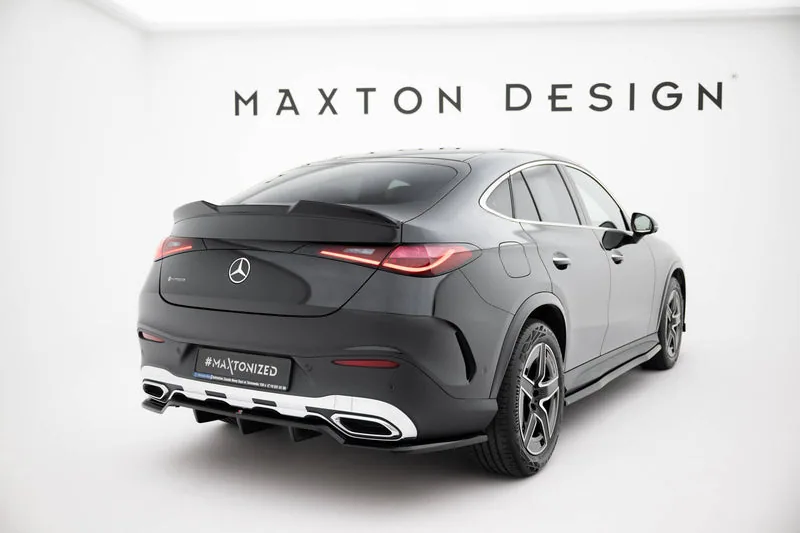 Rear splitter with vertical bars — Mercedes-Benz GLC Coupe AMG-Line C254 (2022–)
