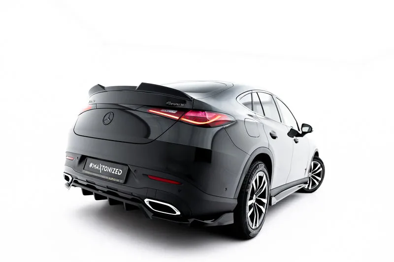 Rear splitter with vertical bars — Mercedes-Benz GLC Coupe C254 (2022–)