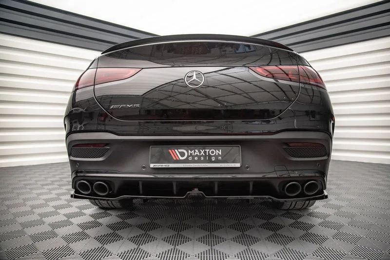 Rear splitter with vertical bars — Mercedes-Benz AMG GLE 53 Coupe C167 / C167 Facelift (2019–)