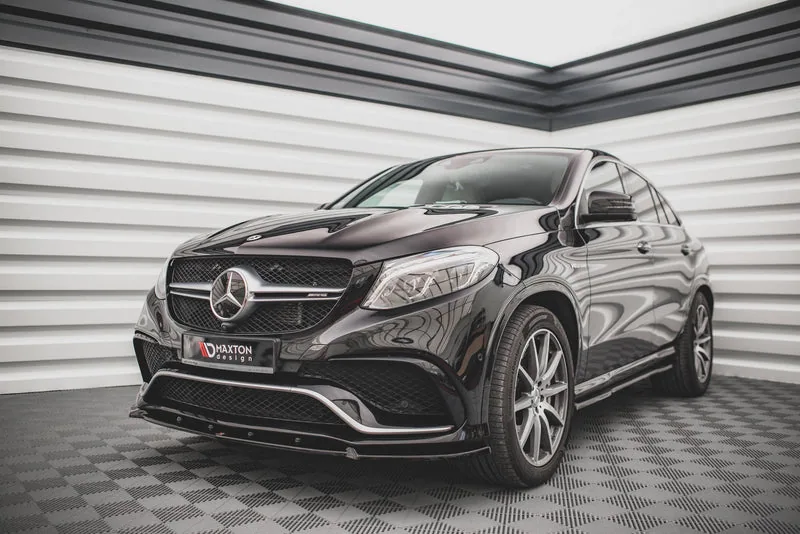 Front splitter V.1 — Mercedes-Benz GLE Coupe / SUV 63 AMG C292 / W166 (2015–2019)
