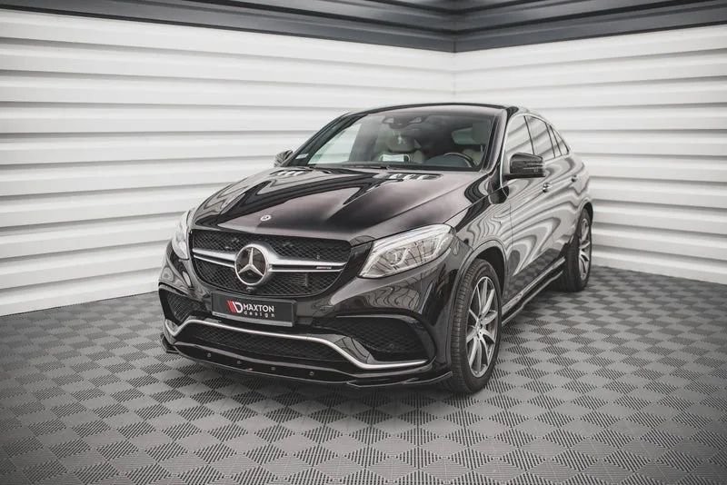 Front splitter V.2 — Mercedes-Benz GLE Coupe / SUV 63 AMG C292 / W166 (2015–2019)