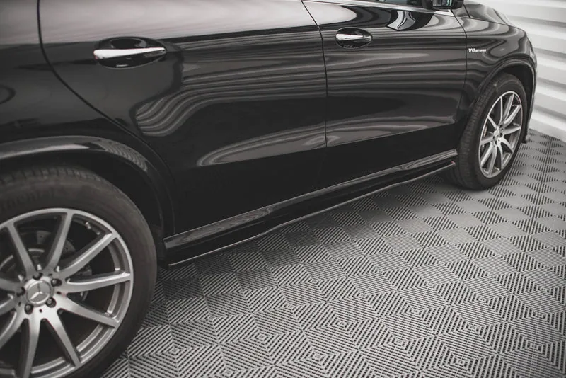 Накладки на пороги — Mercedes-Benz GLE Coupe 63AMG C292 (2015–2019)