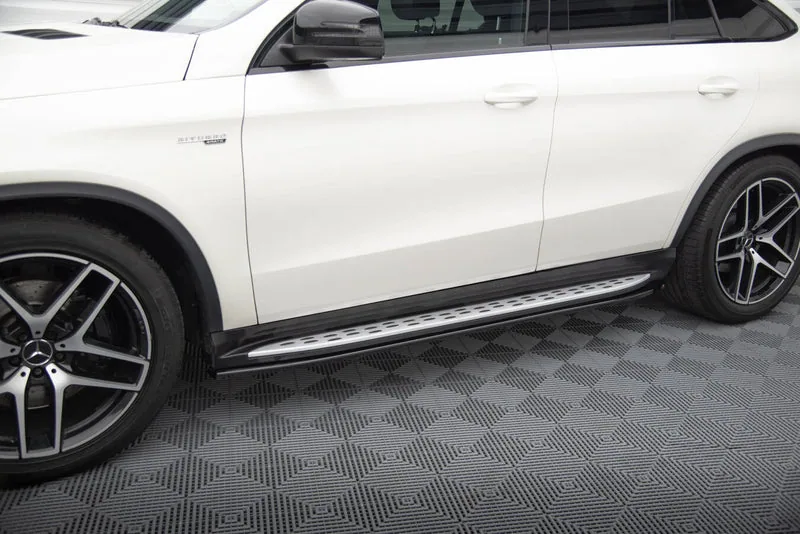 Side skirts — Mercedes-Benz GLE Coupe 43 AMG / AMG-Line C292 (2015–2019)