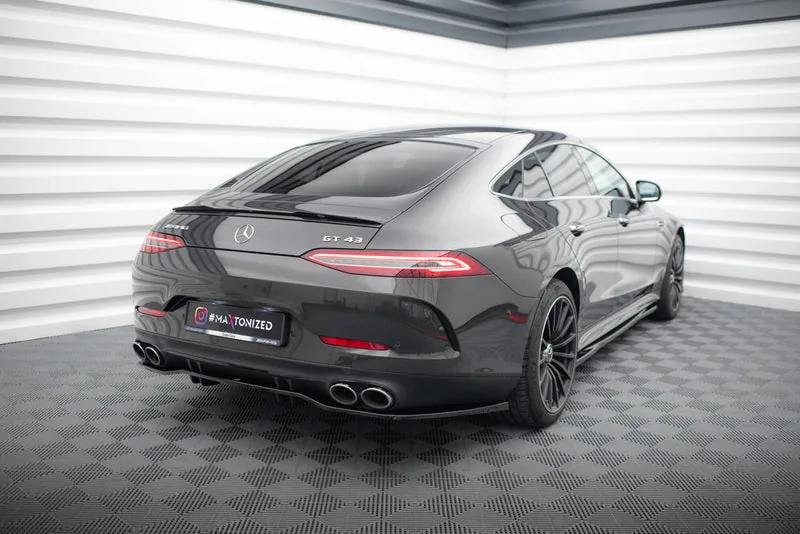Rear splitter with vertical bars — Mercedes-Benz AMG GT 53 4-Door Coupe X290