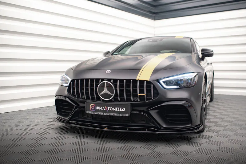 Front splitter V.2 — Mercedes-Benz AMG GT 63S 4 Door Coupe Aero X290