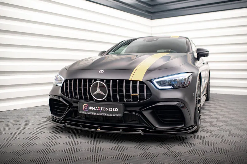 Front splitter V.3 — Mercedes-Benz AMG GT 63S 4 Door Coupe Aero X290