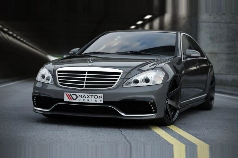 Bumper — Mercedes-Benz S W221 (look W205) (2005–2013)