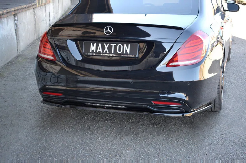Задний сплиттер — Mercedes-Benz S-CLASS AMG-LINE W222 (2013–2017)