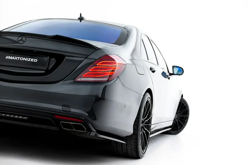 Rear side splitters — Mercedes-Benz S AMG-Line W222 (2013–2017)