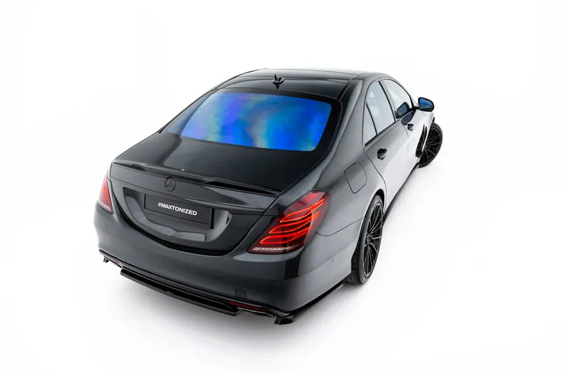 Spoiler cap 3D — Mercedes-Benz S W222 / W222 Facelift (2013–2020)