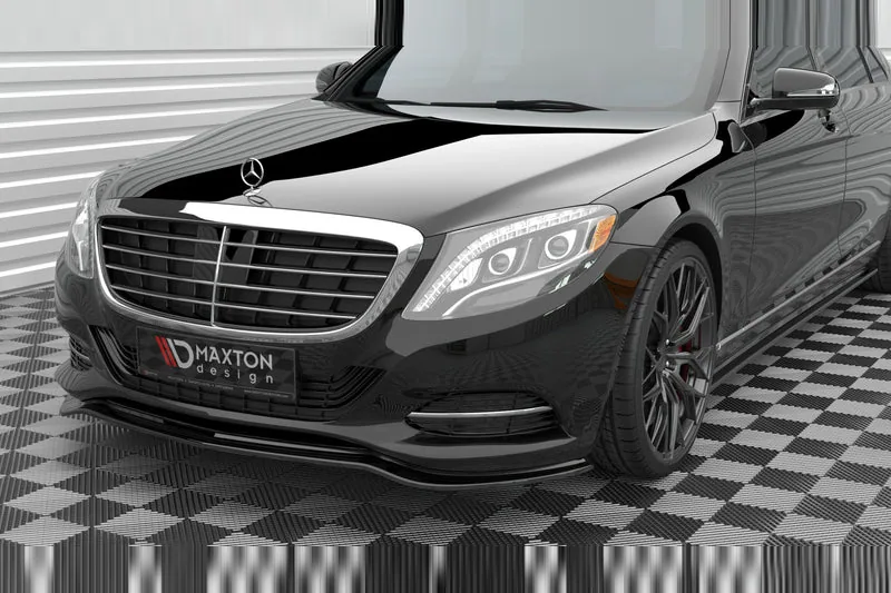 Front splitter V.1 — Mercedes-Benz S W222 (2013–2017)