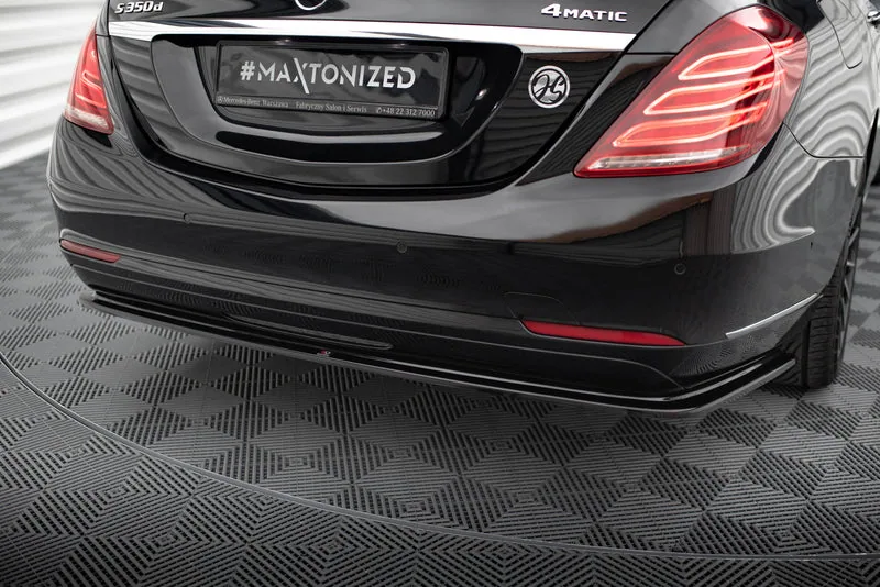 Rear splitter V.2 — Mercedes-Benz S W222 (2013–2017)