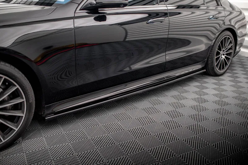 Накладки на пороги — Mercedes-Benz S Long AMG-Line V223 (2020–)