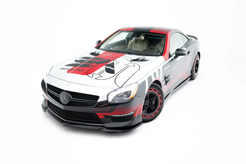 Esisplitter V.2 — Mercedes-Benz SL 63 AMG R231 (2012–2016)