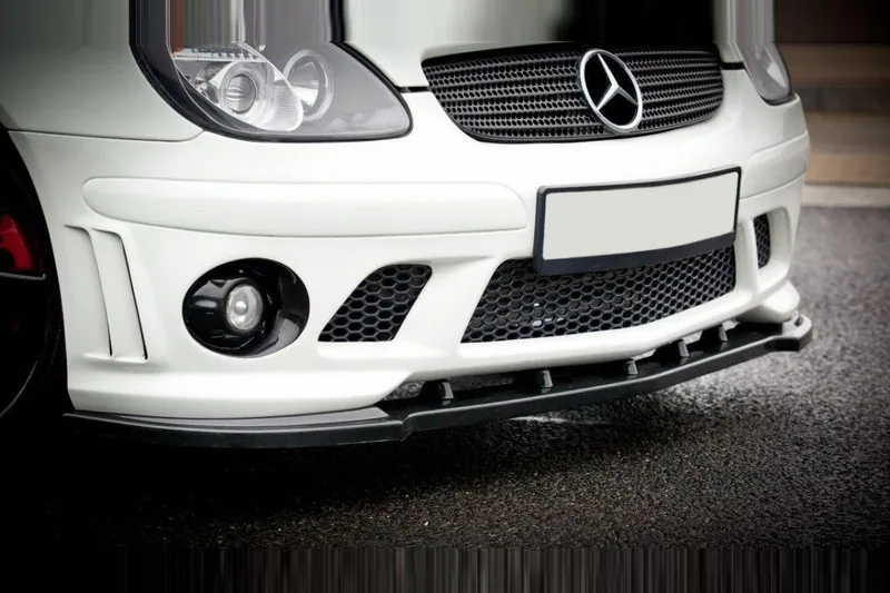 Esisplitter — Mercedes-Benz SLK R170 For AMG 204 Bumper (1996–2004)